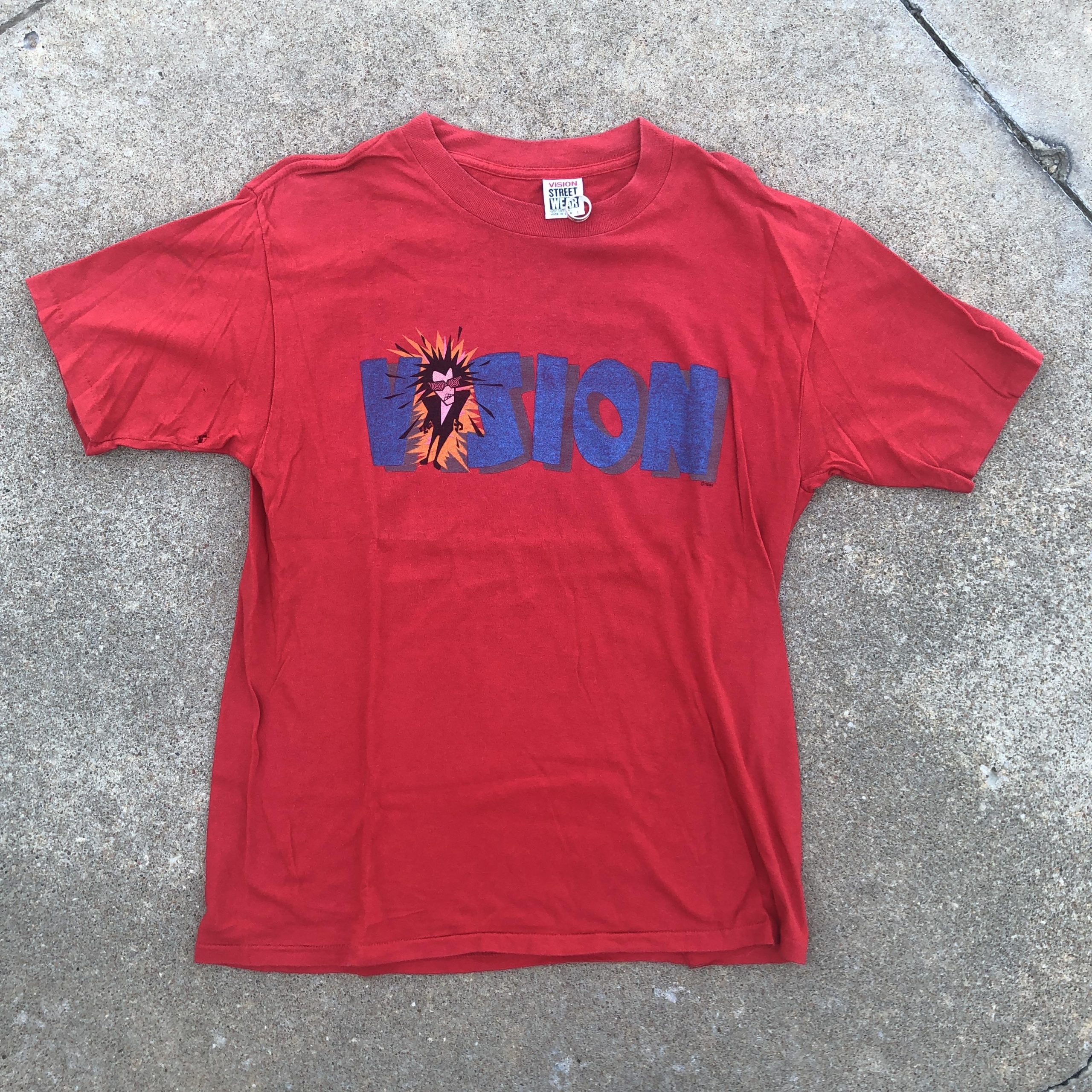 Vision Street Wear Psycho Stick T-Shirt 1988