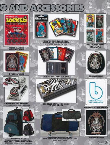 Birdhouse Catalog Fall 2000 - Streetwear Archive