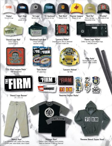 The Firm Catalog Fall 2000 - Streetwear Archive