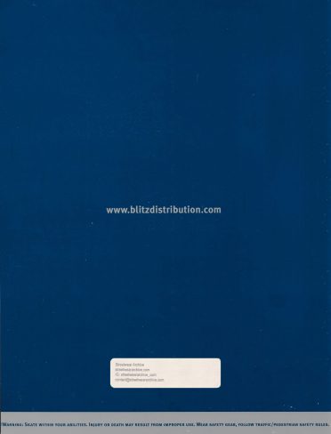 Blitz Distribution Catalog Fall 2000 - Streetwear Archive