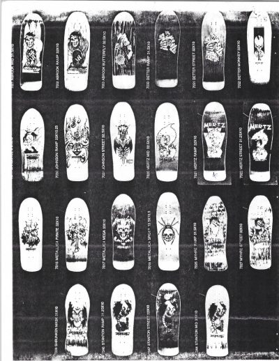 Zorlac Skateboards Catalog 1991 Streetwear Archive