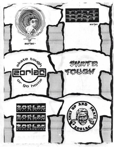 Zorlac Skateboards Catalog 1991 Streetwear Archive