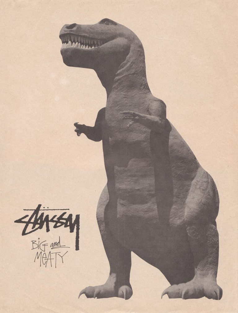 Stussy Ad Big and Meaty, 1990