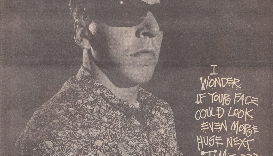 Stussy Sunglasses Blockhead Ad, 1987