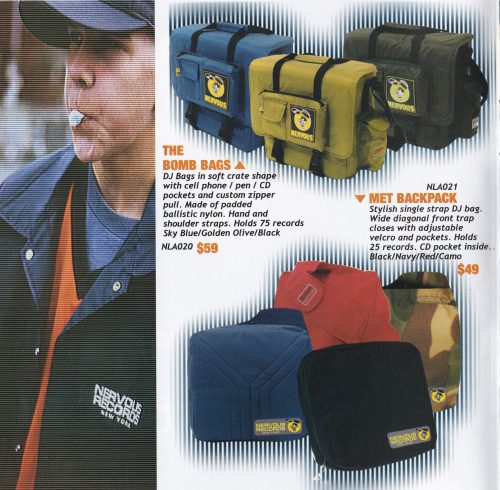 Nervous Records Label Gear 1999