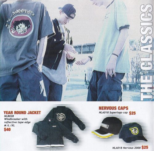 Nervous Records Label Gear 1999