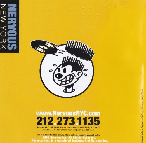 Nervous Records Label Gear 1999