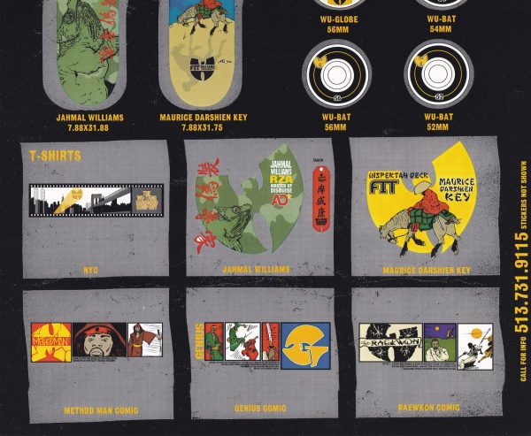 Wu Tang Hardgoods Company Dealer Catalog 1997