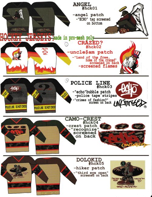 Echo Unlimited Fall 1994 Catalog